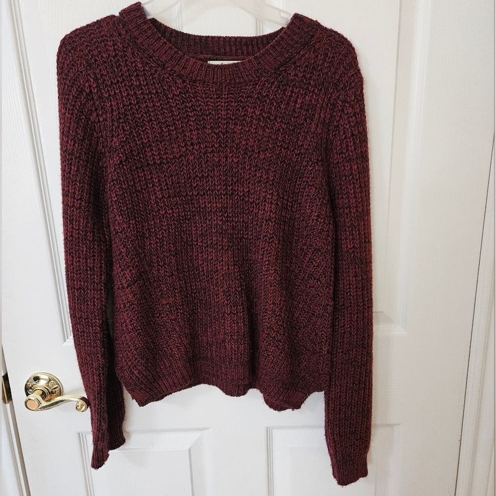 Maroon Papaya Crewneck Sweater